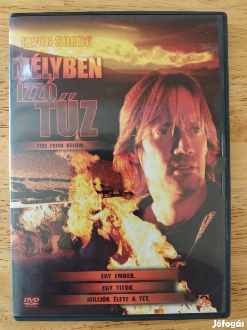 Mélyben izzó tűz újszerű dvd Kevin Sorbo