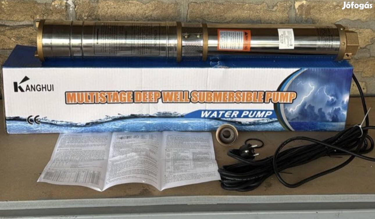 Mélykuti szivattyú Csőszivattyú 2.5kW