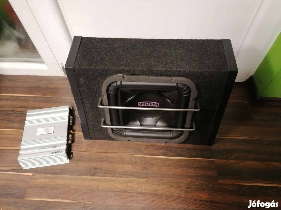 Mélyláda + erősítő Spectron 500W