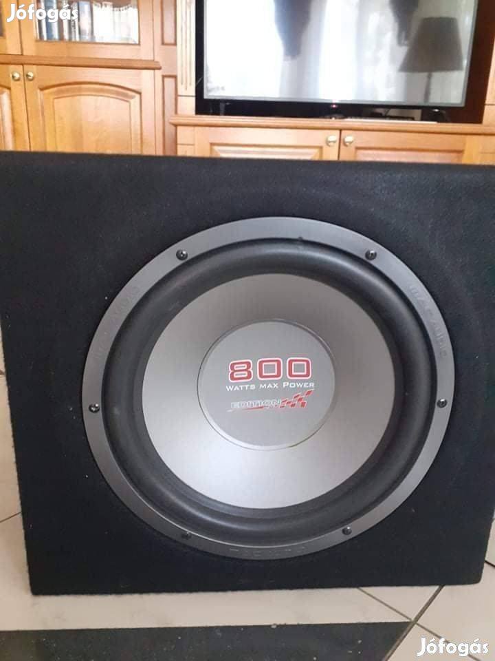 Mélynyomó mac audio edition BS30 800watts +erősítő macmpe 2.0 500watts