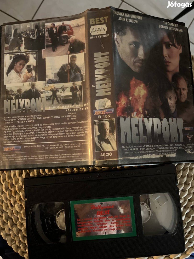 Mélypont vhs. 