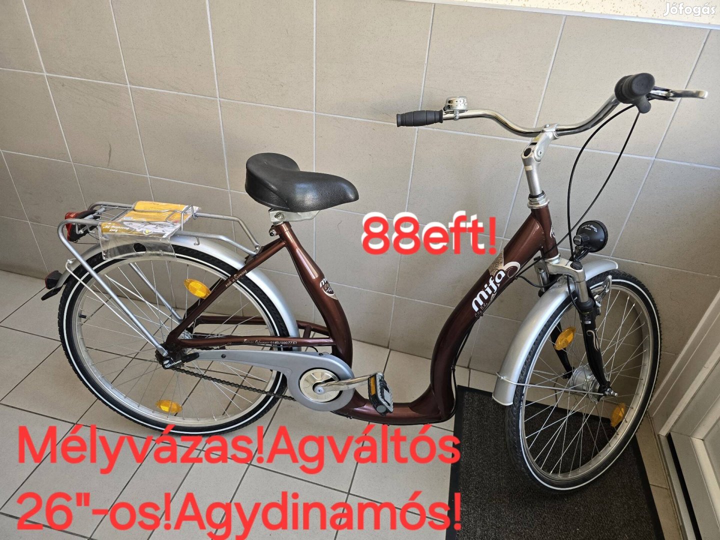 Mélyvázas Agyváltós Agydinamós Új Bicaj!