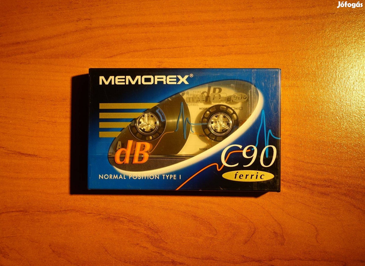 Memorex dB C90 bontatlan normál kazetta 1993