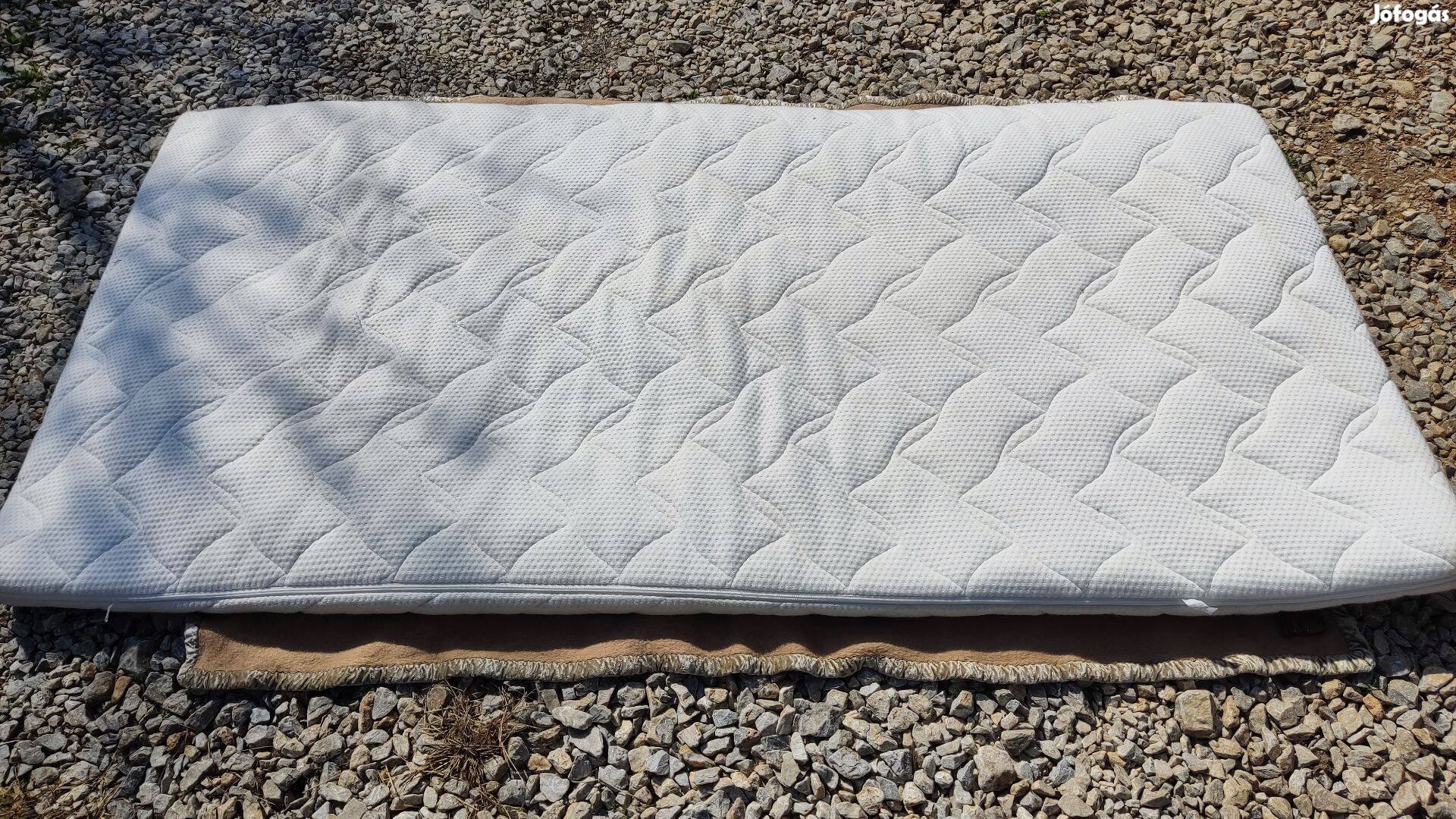 Memóriahabos fedő matrac 100 x 200 x 5