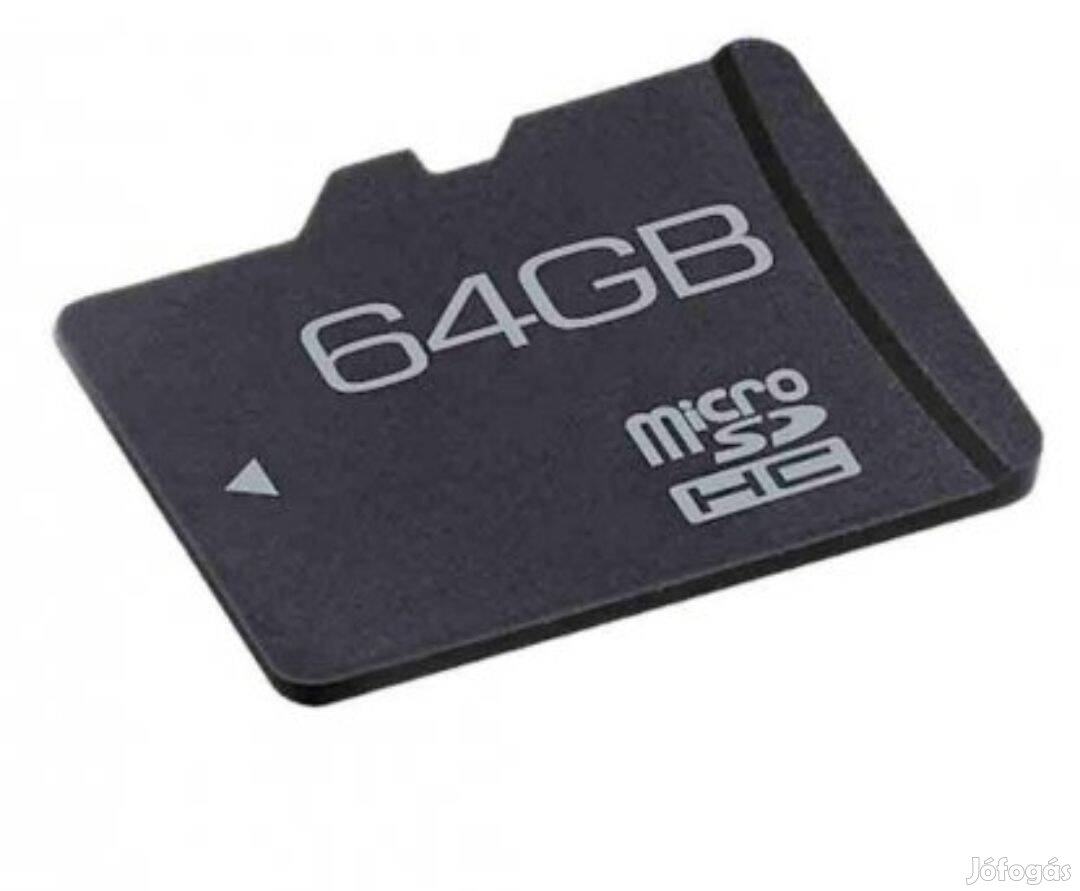 Memóriakártya akció, 64 GB micro SD kártya (kamera, fényképezőgép)