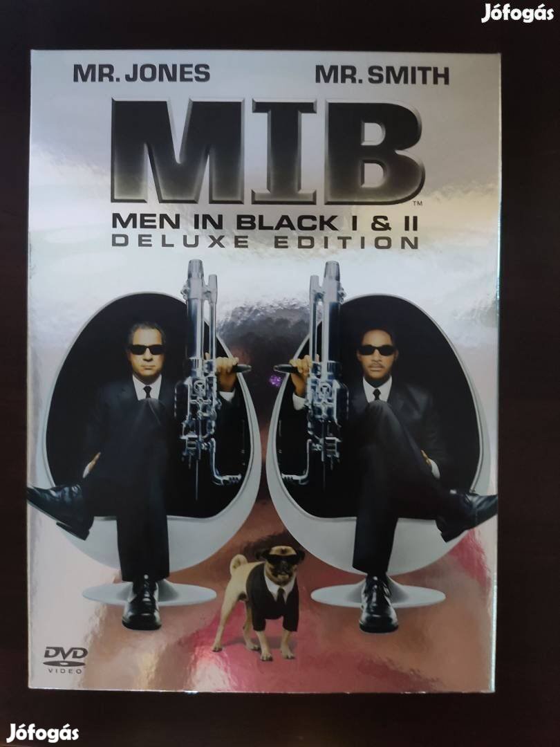 Men in Black 1-2. dvd film Dísz digipack kiadvány , Új ! filmek . MIB