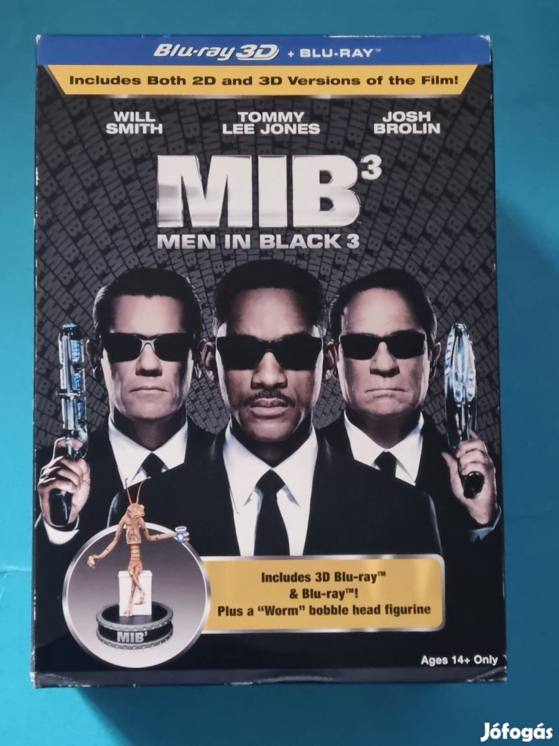Men in black 3 kukac szobor kiadás blu-ray