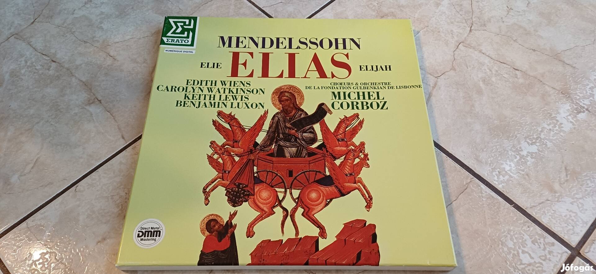 Mendelssohn 3lp bakelit hanglemez box