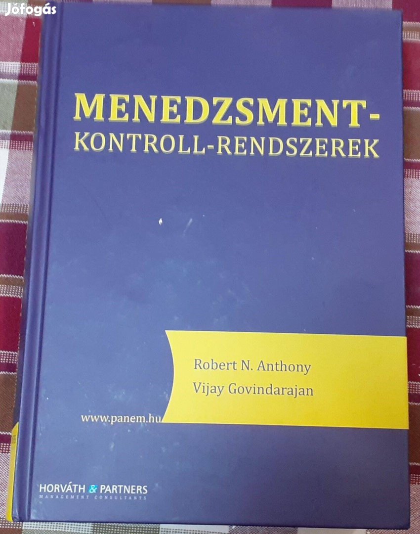 Menedzsment kontroll-rendszerek című könyv eladó!