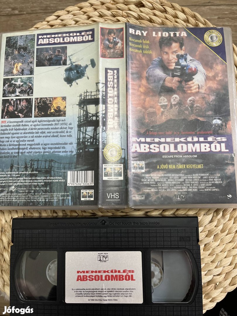 Menekülés Absolomból vhs