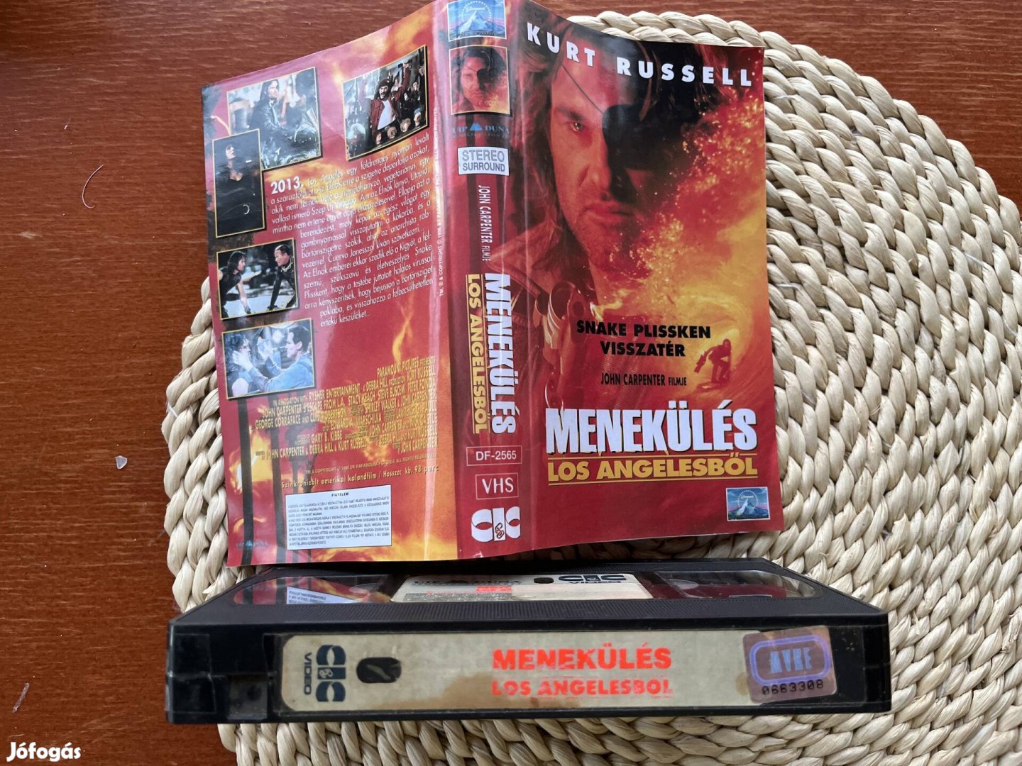 Menekülés Los Angelesből vhs