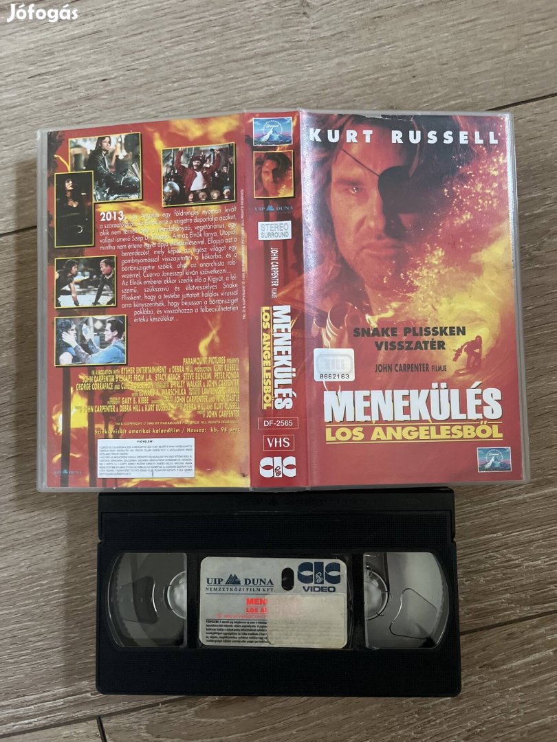 Menekülés Los Angelesből vhs