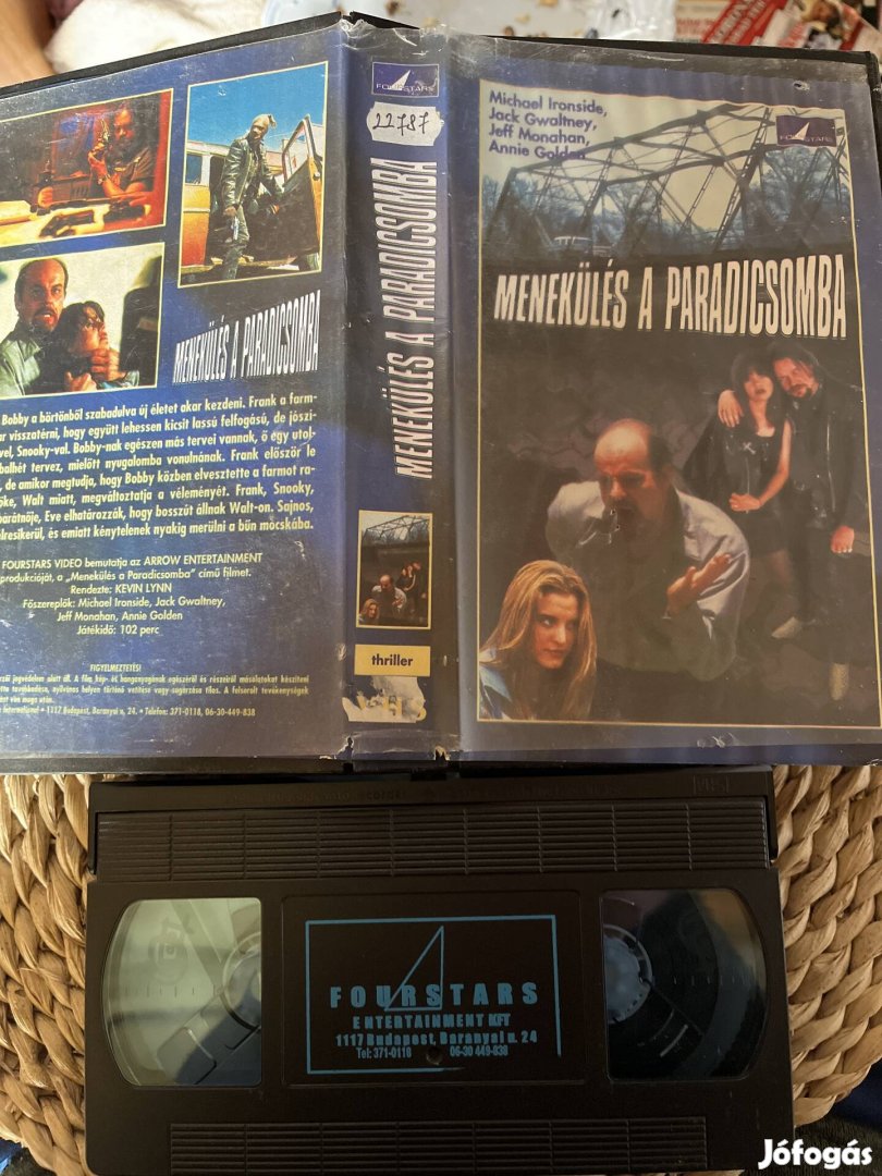 Menekülés a paradicsomba vhs