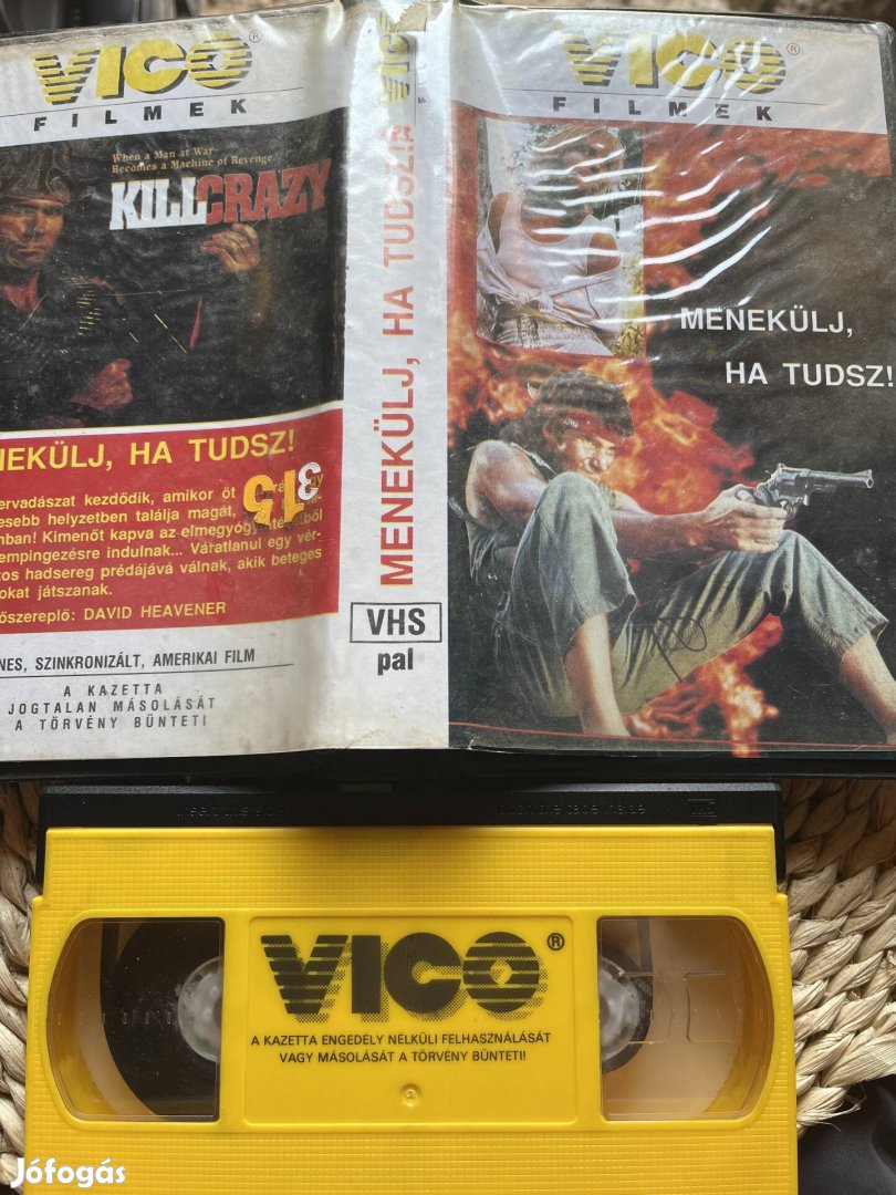 Menekülj ha tudsz vhs vico