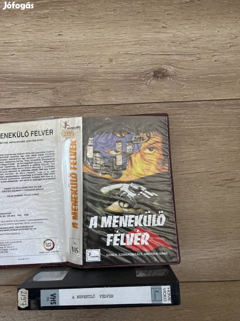 Menekülő félvér vhs 