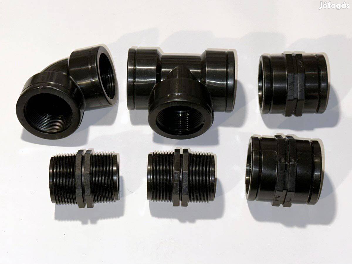 Menetes új műanyag T idom 10 bar könyök kerti tóhoz