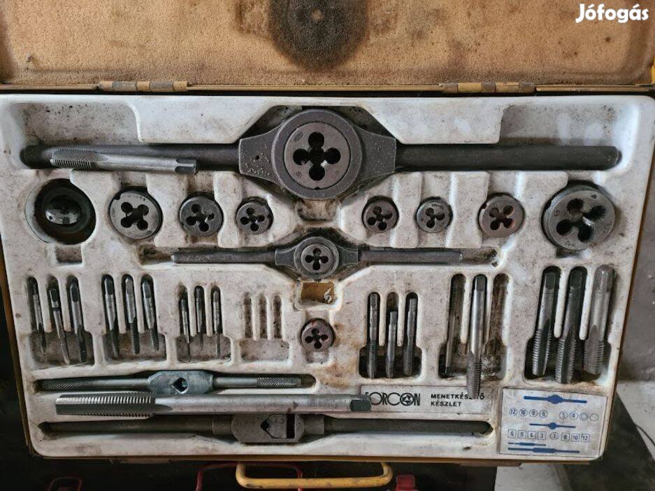 Menetfúró-Menetmetsző Hiányos