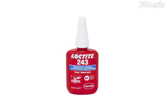 Menetrögzítő közepes erősségű Loctite 243 24ml