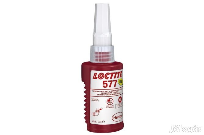 Menettömítő közepes szilárdságú Loctite 577 50ml