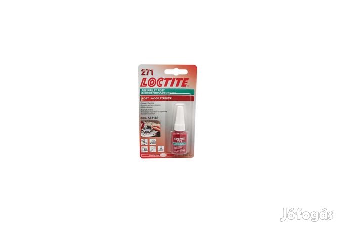 Menkem biztosítva Loctite 271 nagy szilárdságú 5ml