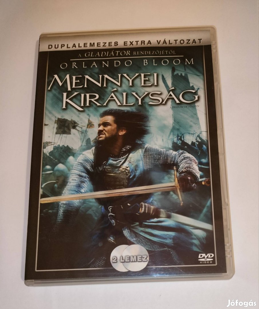 Mennyei királyság dvd Orlando Bloom 2 lemezes 