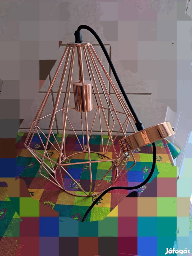 Mennyezeti lámpa, rosegold