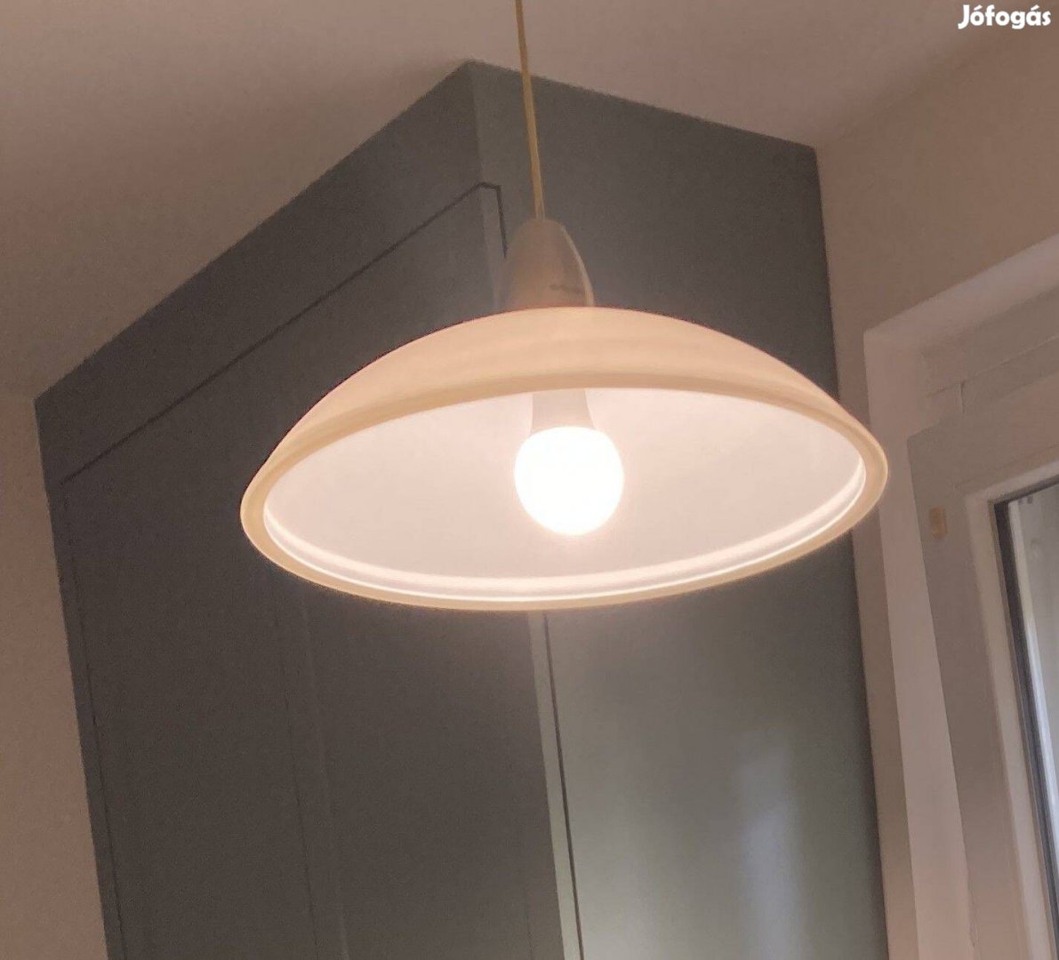 Mennyezeti lámpa réz-törtfehét