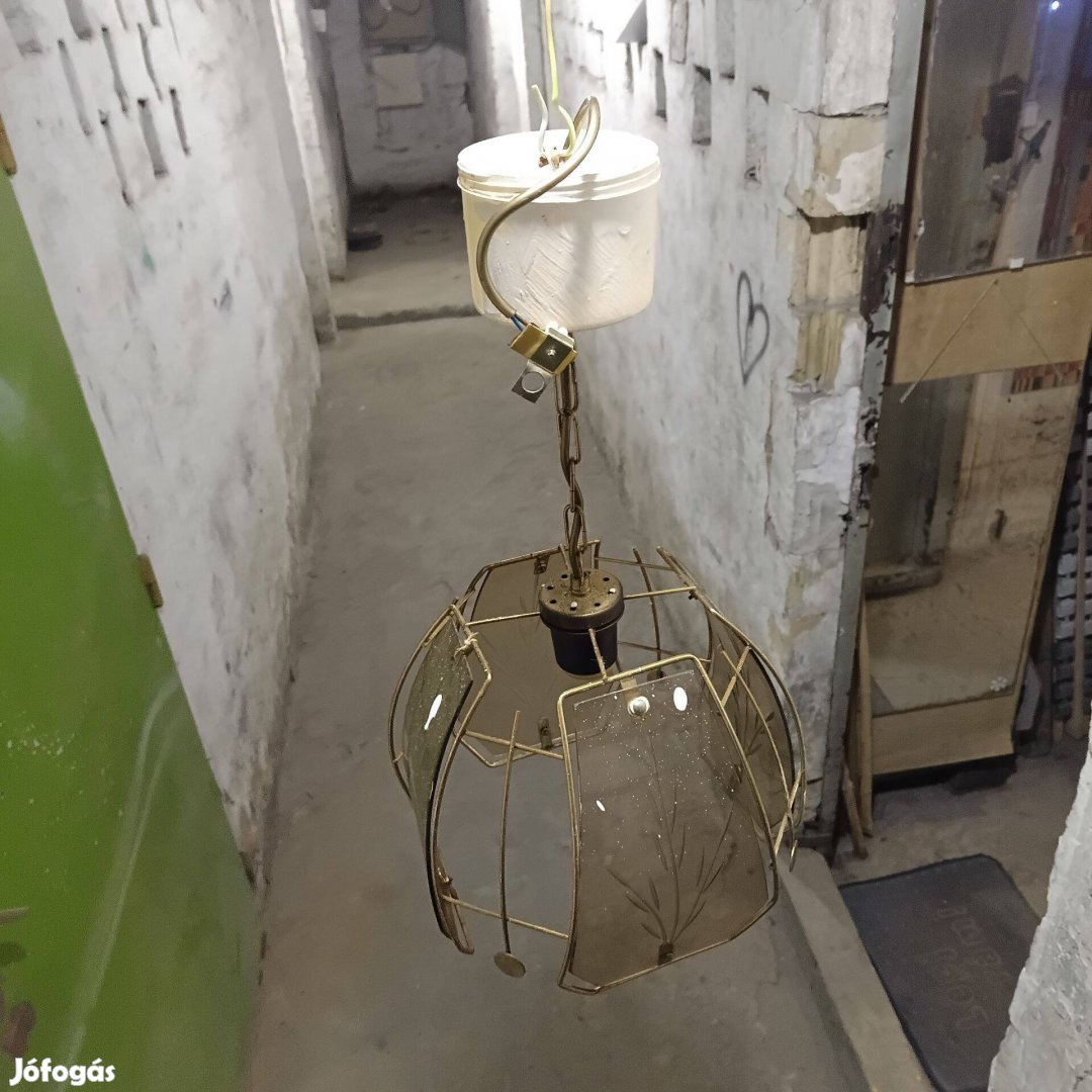 Mennyezeti szép lámpatest eladó ! Régiség !
