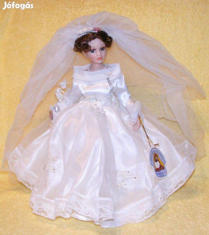 Menyasszony porcelánbaba