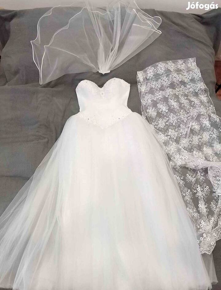 Menyasszonyi ruha 38-as 