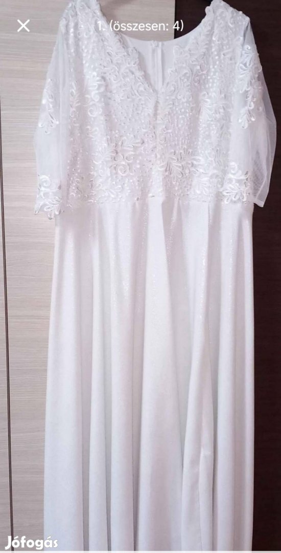 Menyasszonyi ruha 54-es méret!