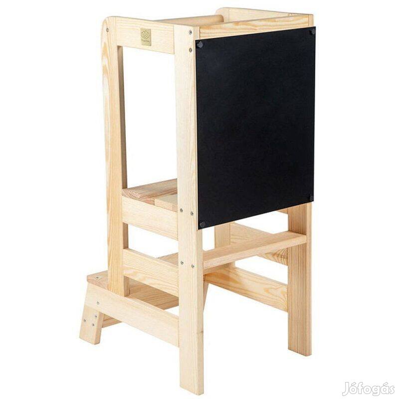 Meowbaby Fa konyhai kisegítő gyerekeknek, táblával, 30kg, 51x90x39cm