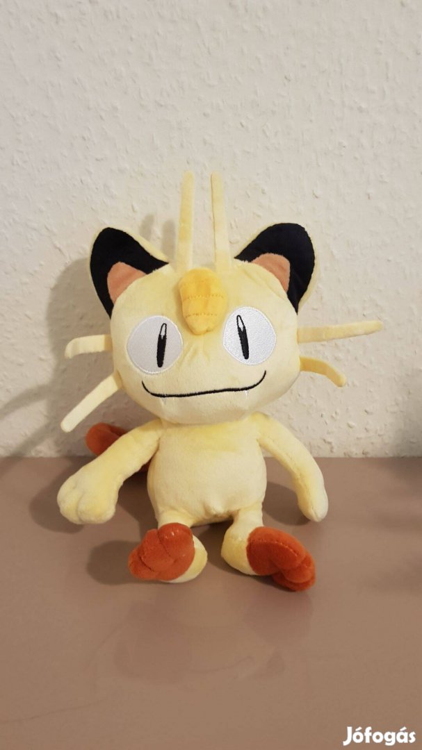 Meowth pokémon plüss 25 cm Új Készleten számlával Pokemon