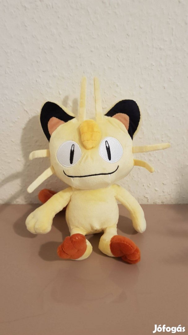 Meowth pokémon plüss 25 cm játék Új Készleten