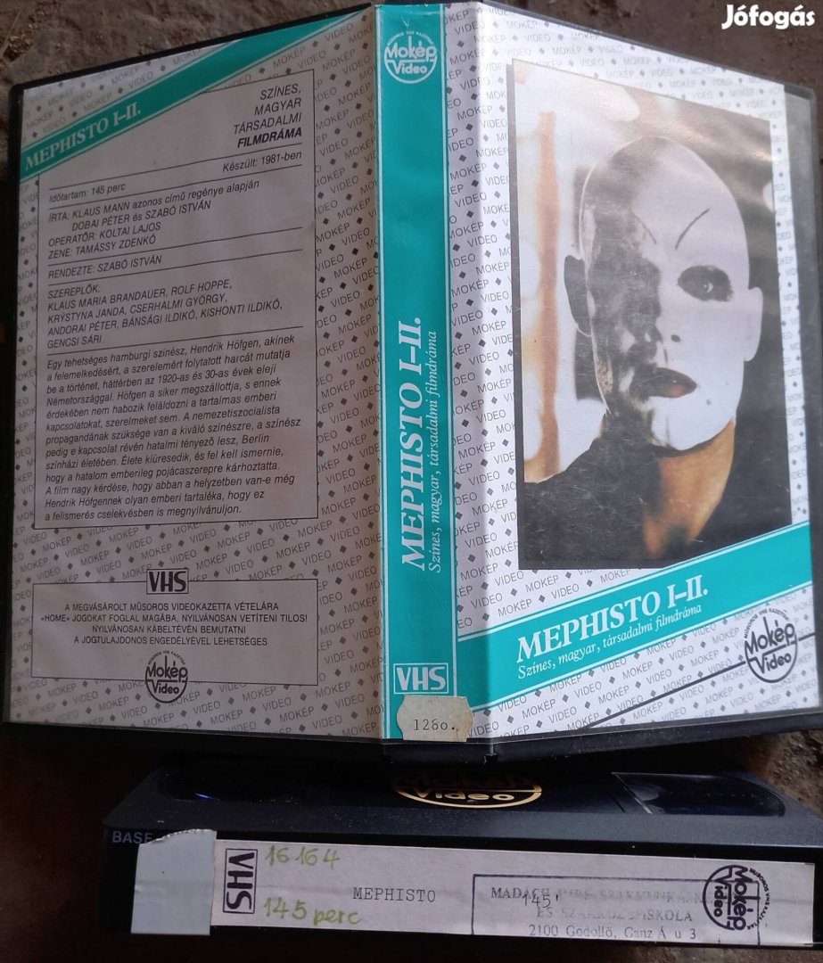 Mephisto - mokép vhs - Klaus Maria Brandauer