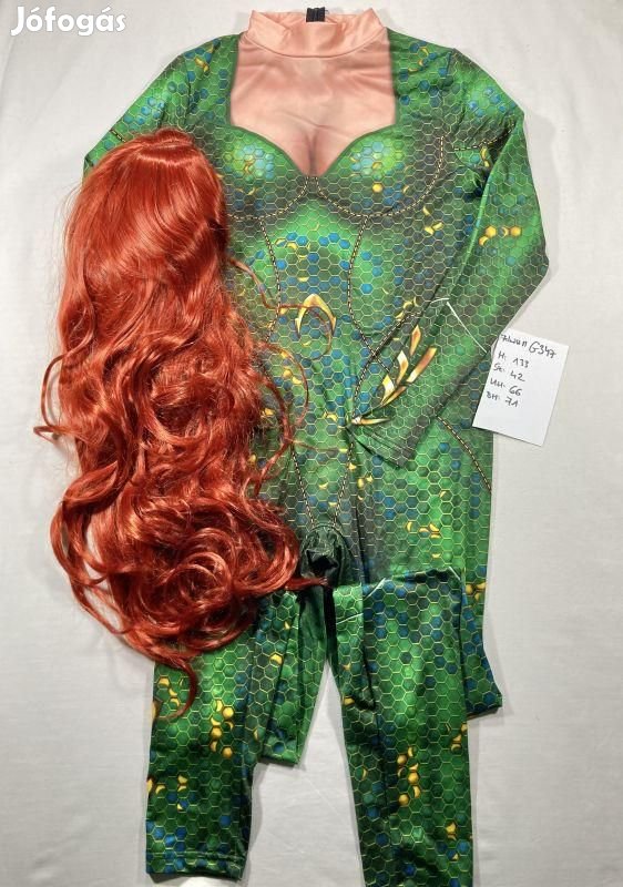Mera jelmez haj, Aquaman jelmez, felnőtt jelmez G347