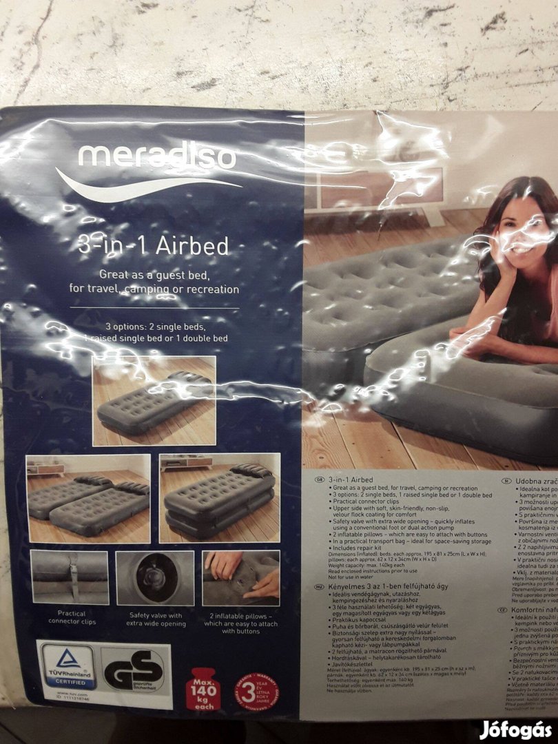 Meradiso 3-IN-1 Airbed