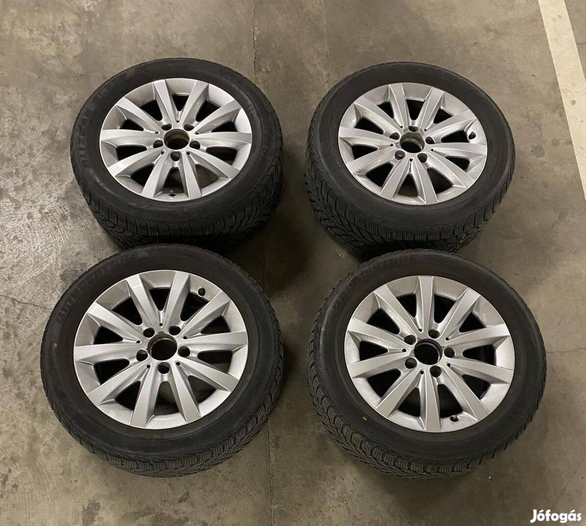 Mercedes 16" alufelni Brigdestone Blizzak téligumival (4 db) eladó