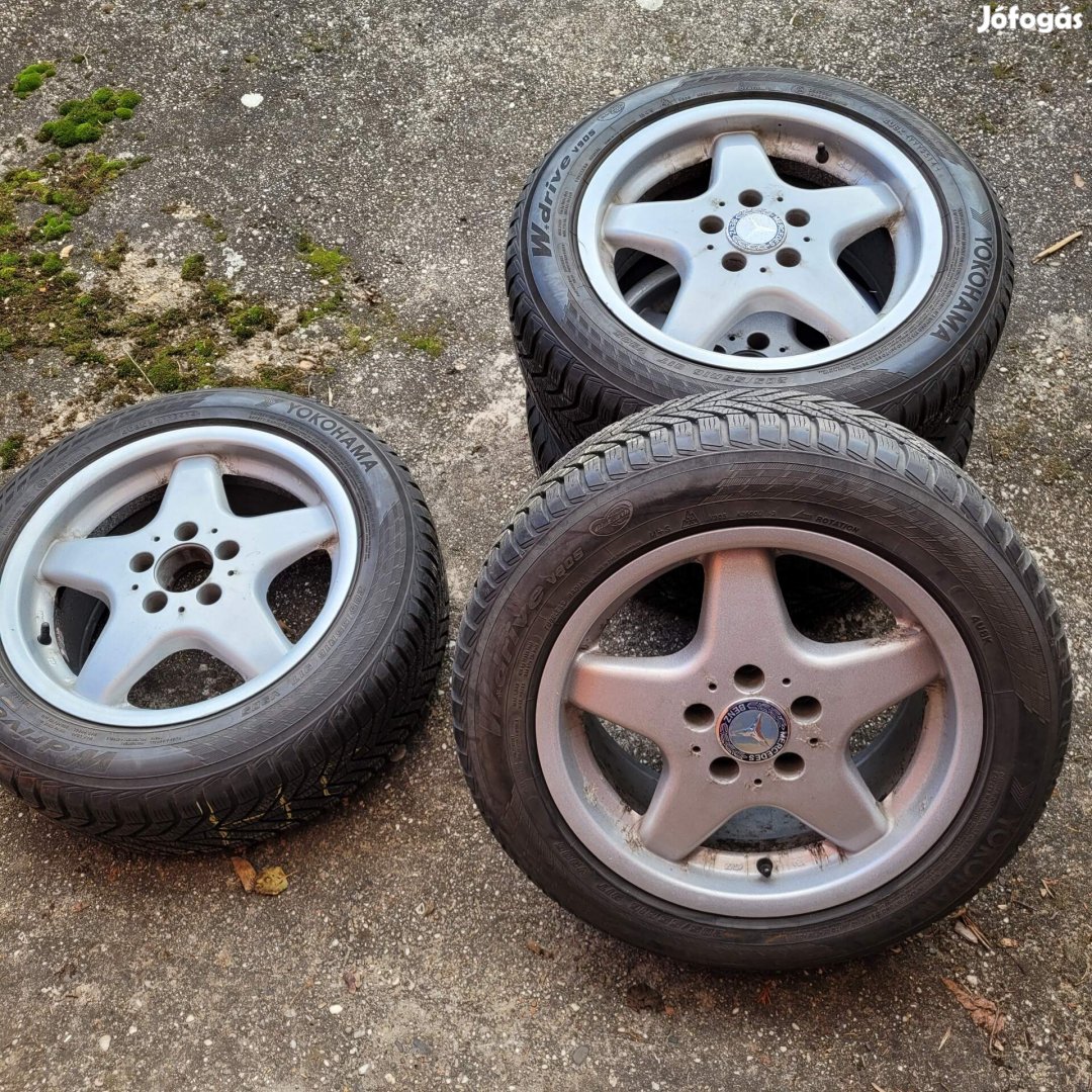 Mercedes 16 coll télikerék garnítúra , alufelni