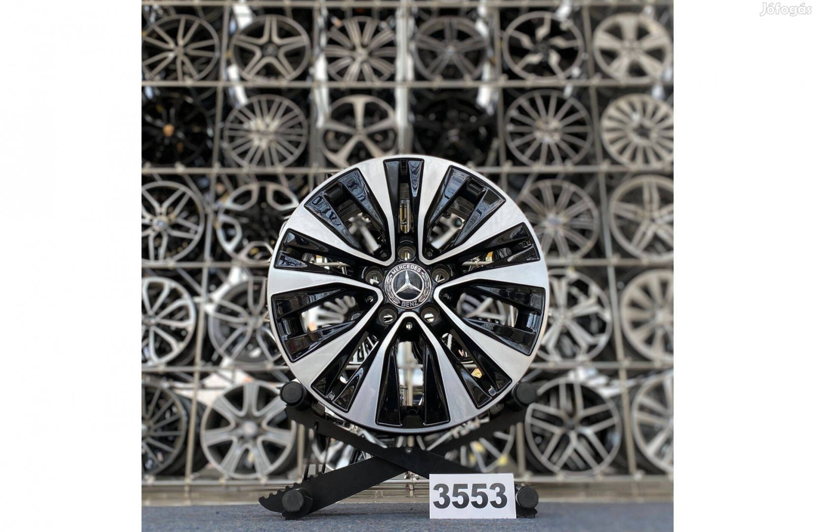 Mercedes 16 gyári (3553) alufelni felni, 5x112, C CLA A B osztály