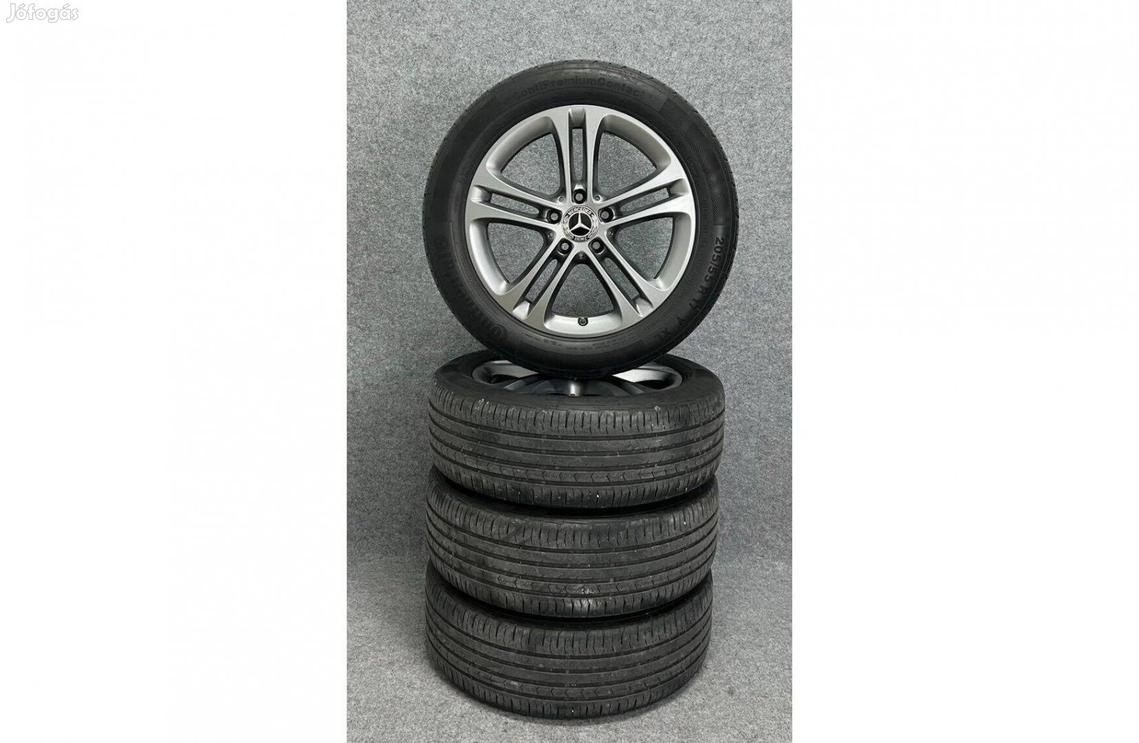 Mercedes 17 5x112 alufelni felni 20555r17 continental A B