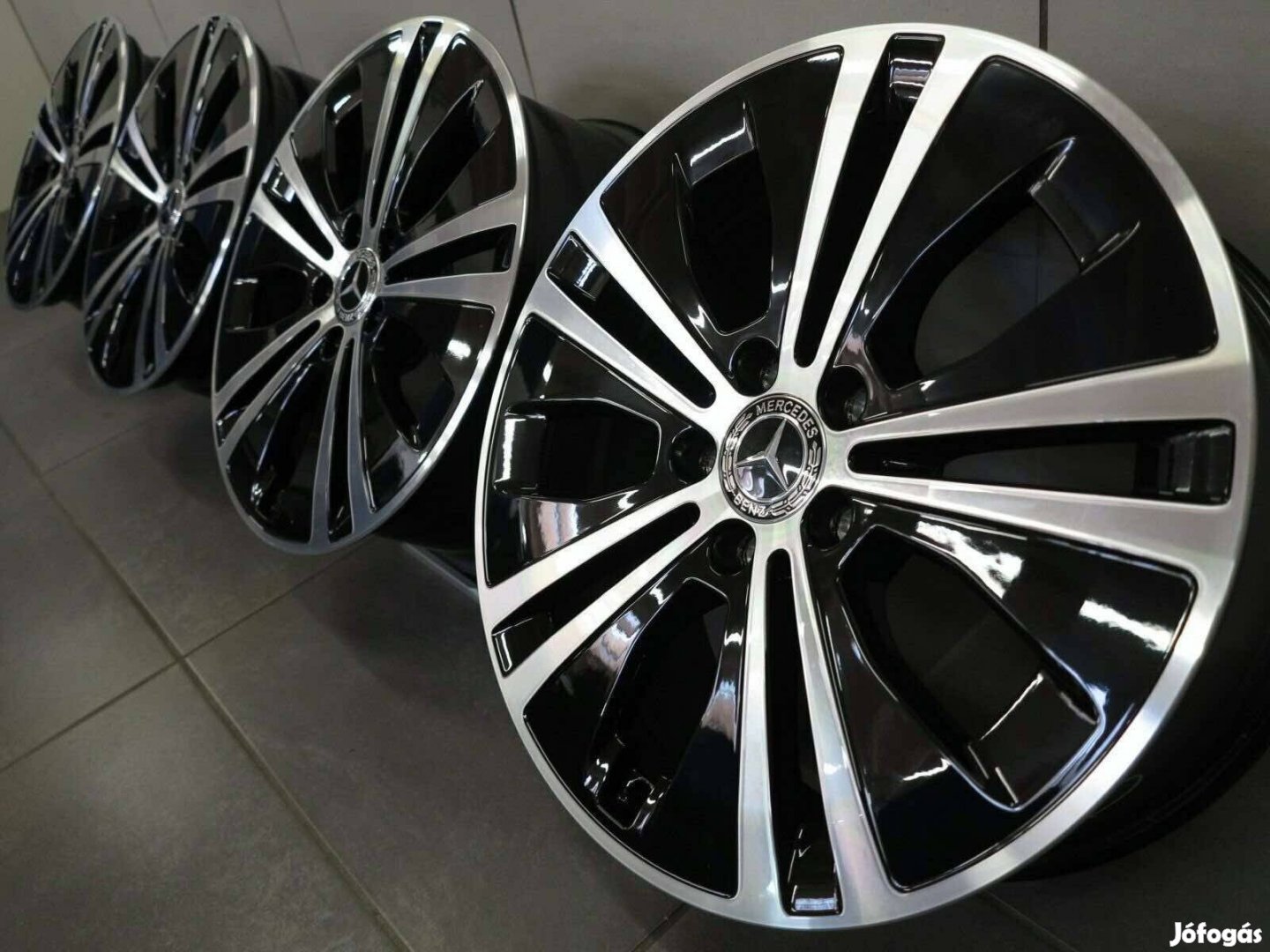 Mercedes 17 coll eredeti gyári cikkszámos alufelni 5x112 felni 0