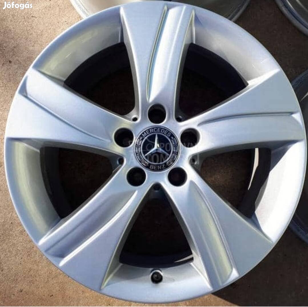 Mercedes 17 coll eredeti gyári cikkszámos alufelni 5x112 felni 3