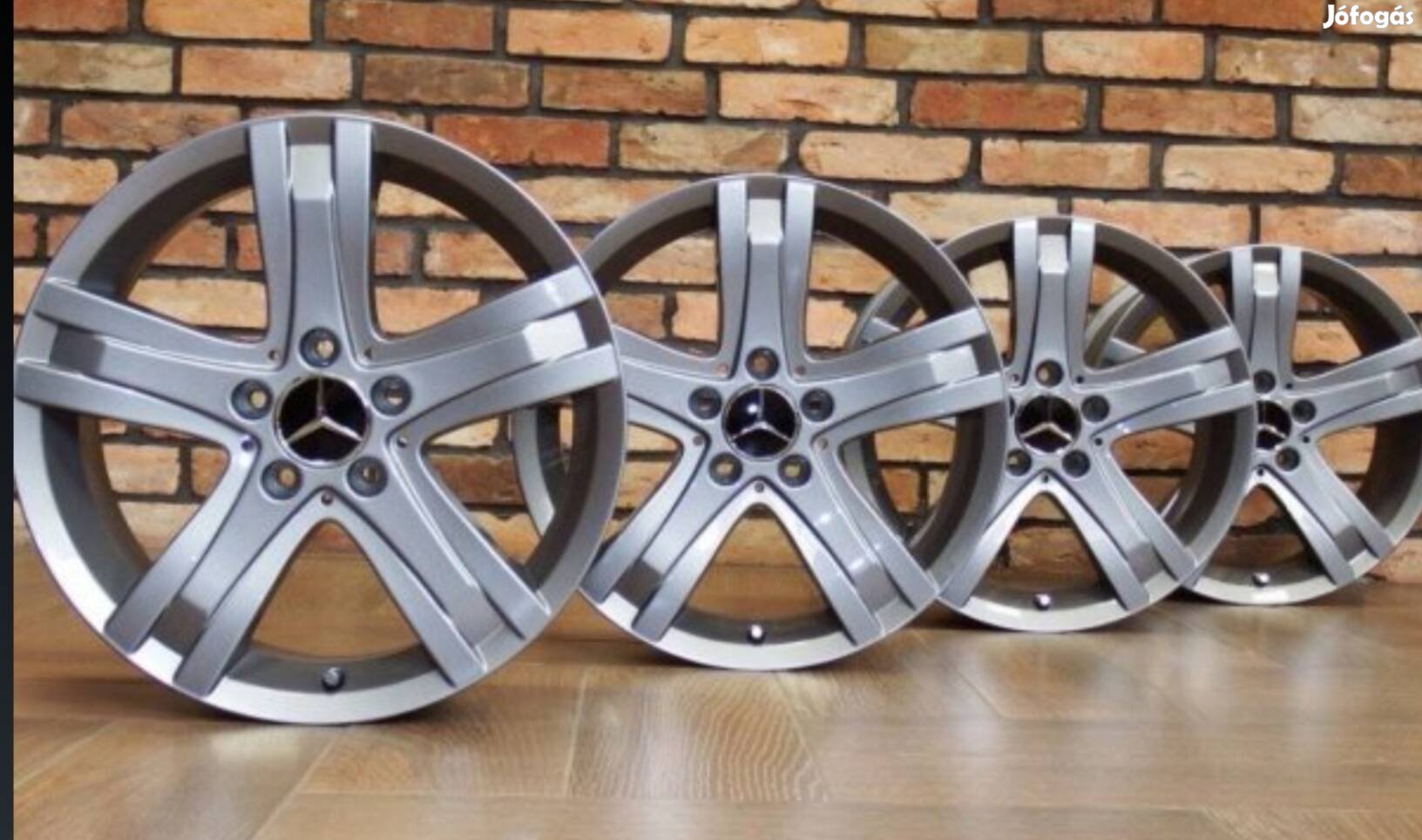 Mercedes 17 coll eredeti gyári cikkszámos alufelni 5x112 felni 5
