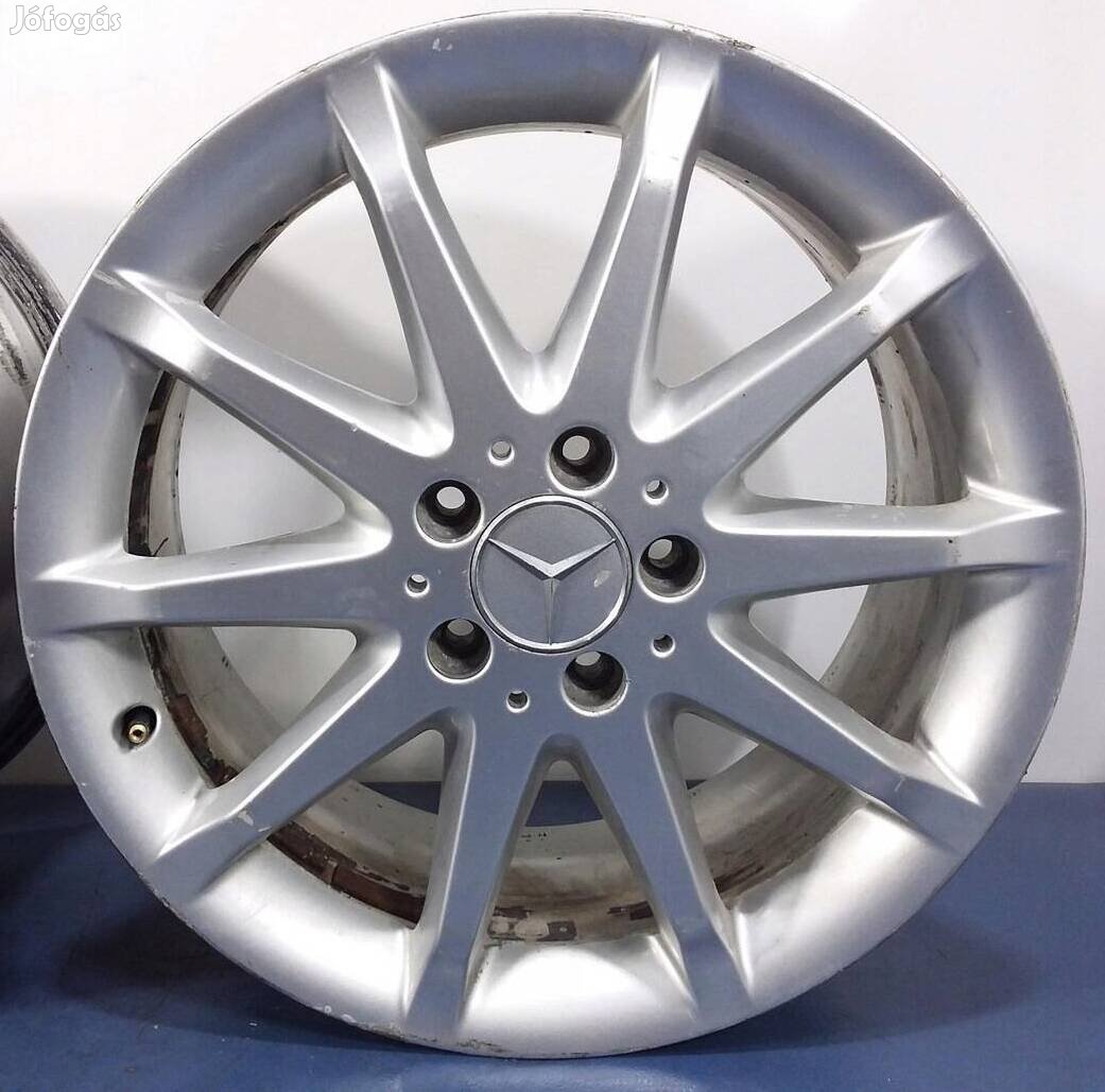 Mercedes 17 coll eredeti gyári cikkszámos alufelni 5x112 felni 