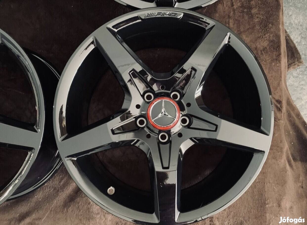 Mercedes 17 coll eredeti gyári cikkszámos alufelni 5x112 felni m