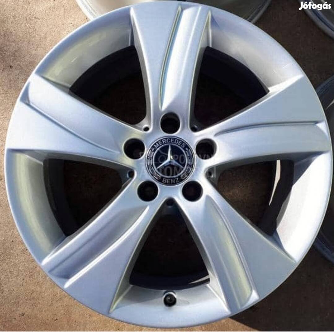 Mercedes 17 coll eredeti gyári cikkszámos alufelni 5x112 felni pj