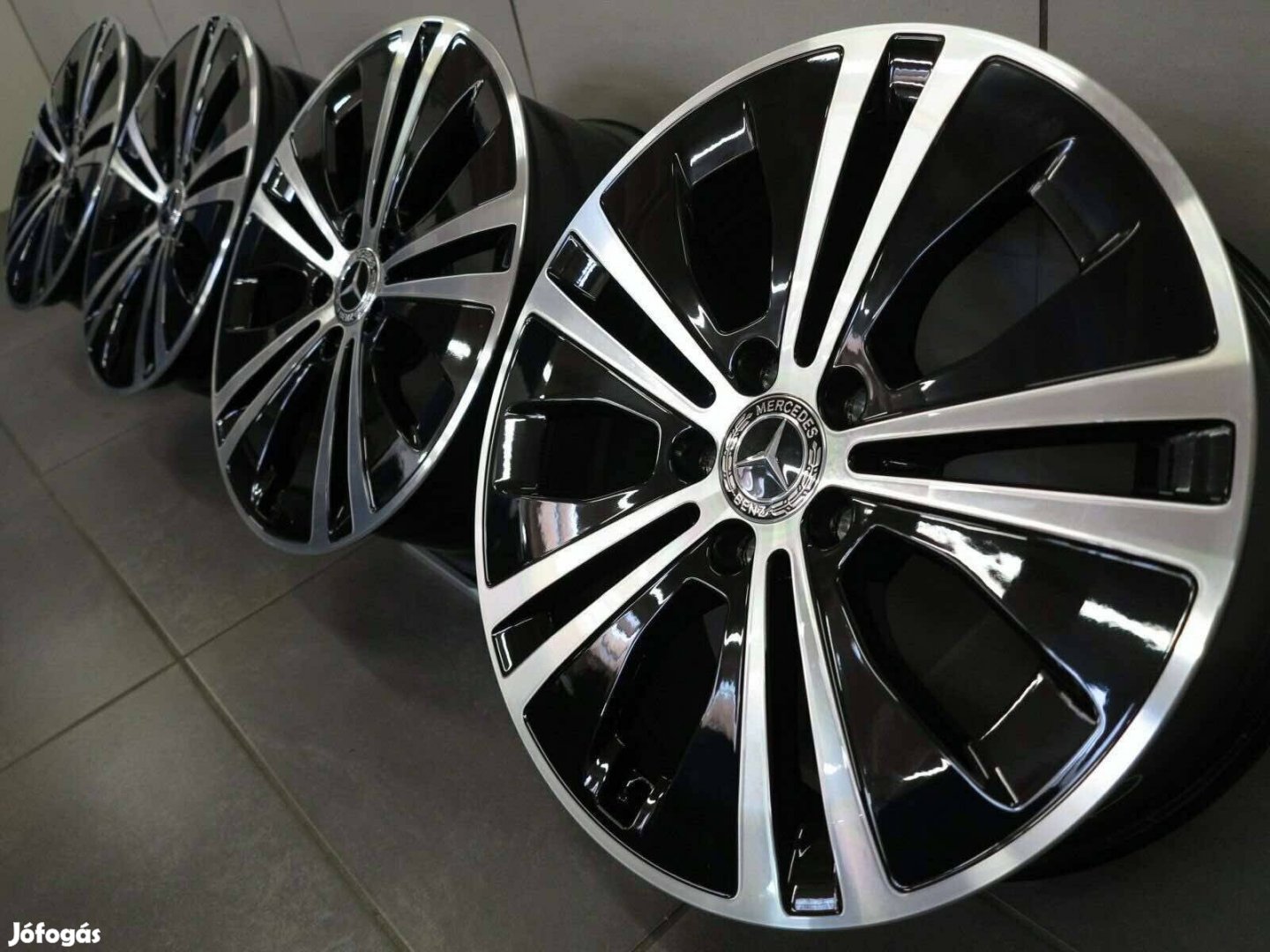 Mercedes 17 coll eredeti gyári cikkszámos alufelni 5x112 felni pn