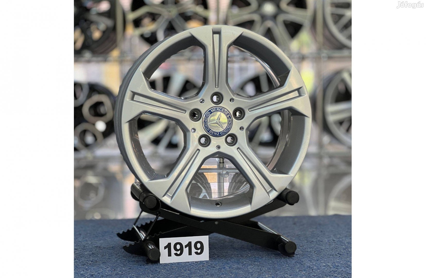 Mercedes 17 gyári alufelni felni, 5x112, C W204, kétszéles (1919)