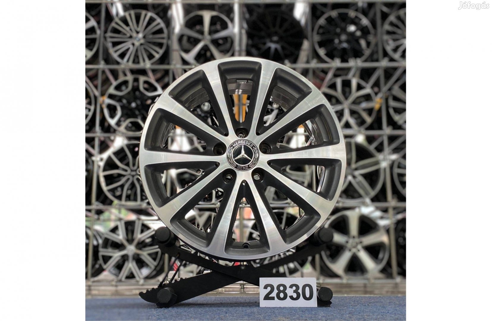 Mercedes 17 gyári alufelni felni, 5x112, E C osztály (2830)